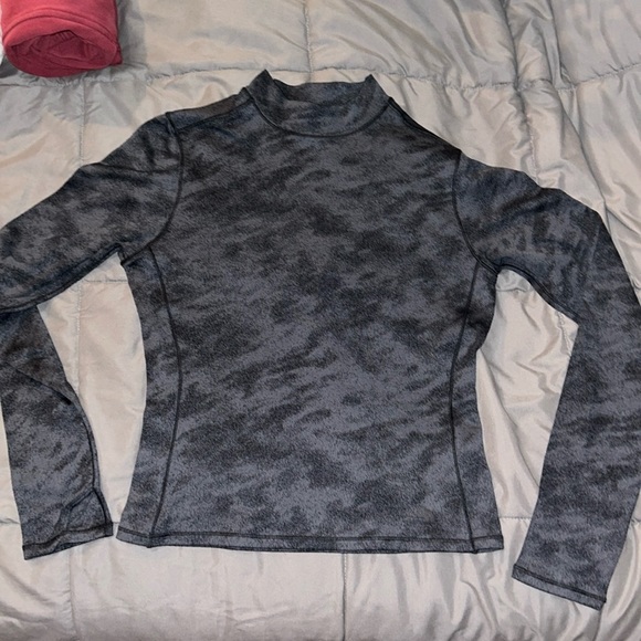 North face long sleeve crop turtle neck - Picture 1 of 4